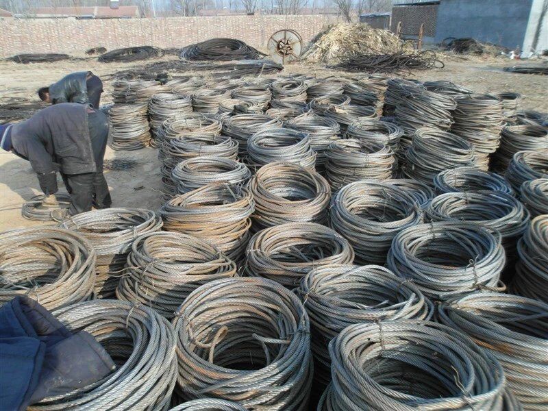 海南省直辖回收钢丝绳*二手钢丝绳回收