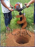 手提式植树挖坑机栽植树木挖坑机埋桩立柱打孔机图片1