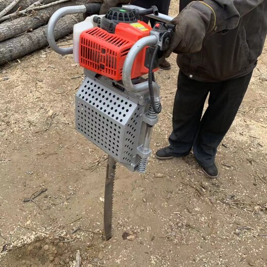 冲击式断根机昆明小型挖树机汽油便携式果树挖树机
