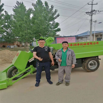 润丰液压自卸清粪车,定做自走液压式刮板清粪车品种繁多