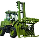 高底盤四驅(qū)越野叉車建筑工地專用越野叉車#