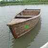 供应厂家直销小木船观光船定制欧式尖头船