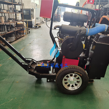 5公分寬度可調(diào)的無塵路面開槽機大功率裂縫開槽機