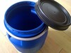 山西運城泰然200l化工桶塑料桶大藍桶二手桶
