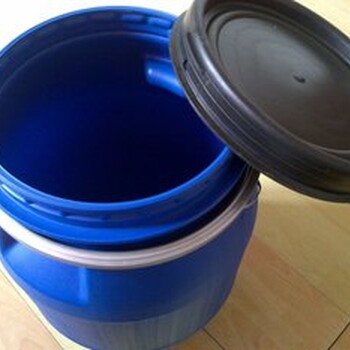 诸城泰然200l化工桶塑料桶大蓝桶二手桶