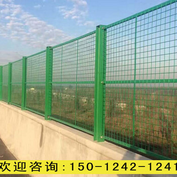 菱形孔交通护栏网深圳高铁防爬网广州桥梁护栏