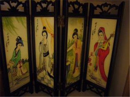 上海有哪些私下洽谈四大美女足银瓶屏风的公司