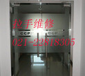 上海徐汇区定做钢化玻璃门安装地弹簧玻璃门隔断推拉门移门图片