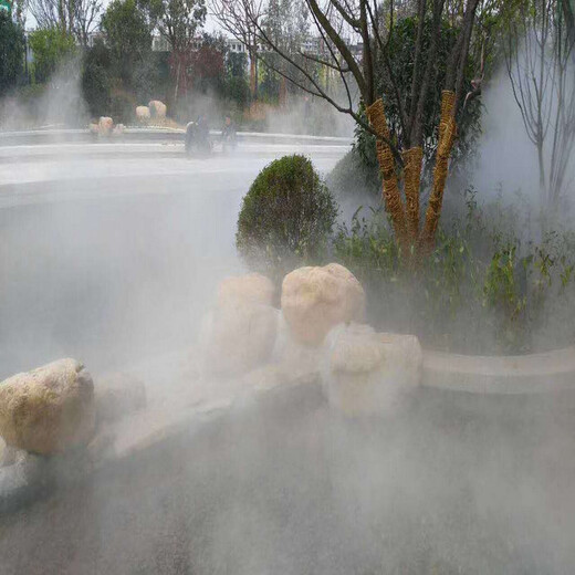 运城假山景观造雾质量