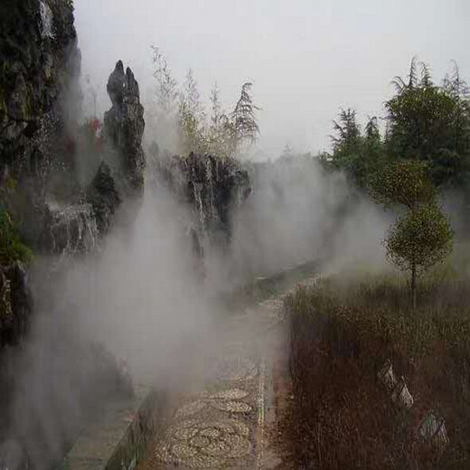 赣州校园人造雾安装施工