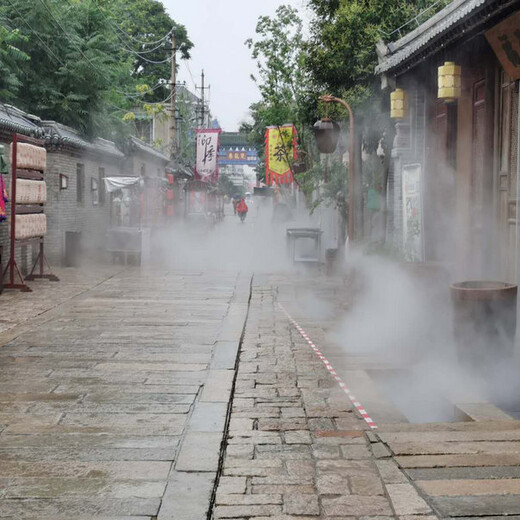 息县小区人造雾设备安装