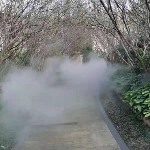 红河花园冷雾设备安装