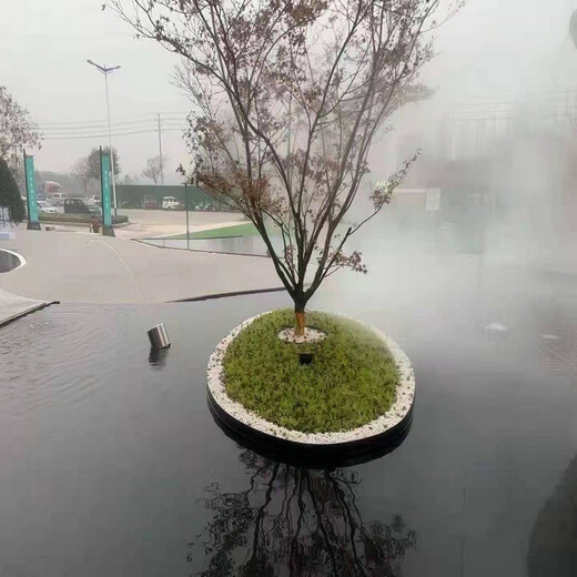 广安广场人造雾系统设计