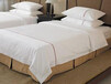 北京酒店宾馆床上用品布草棉织品批发定做厂家