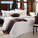 供应天津酒店宾馆客房布草棉织品床上用品定做批发厂家