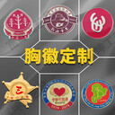 宗親會胸章定制，紀(jì)念品制作，徽章定做天下一家親出譜慶典徽章