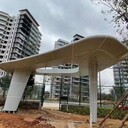 景觀墻精神堡壘鋁單板消防公園廊架沖孔鋁板
