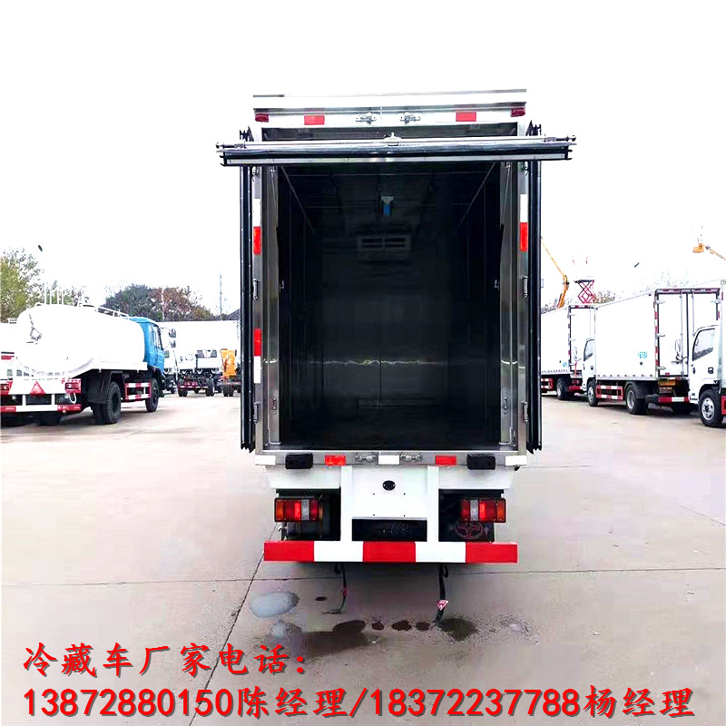 湘潭解放5吨海鲜运输冷藏车销售公司