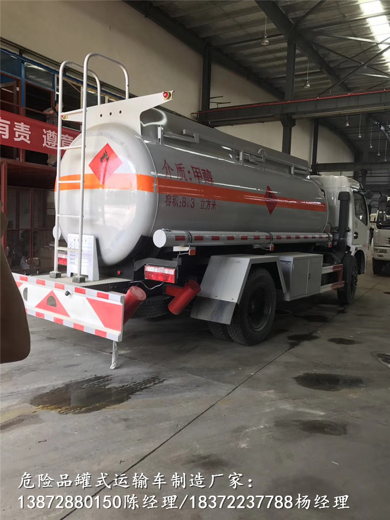 神农架液化气瓶运输车具体介绍危险品厢式车