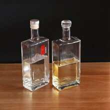 玻璃瓶厂家加工定做玻璃麻油甁配套瓶盖