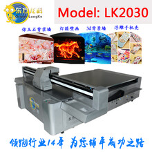 理光UV平板打印机2030理光打印墙体彩绘项目3d打印机多少钱一台