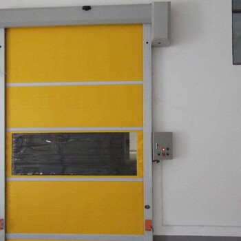 天津津南区定制堆积快速门价格，厂家安装透明快速卷帘门