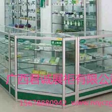 广西南宁药品展示柜药柜药店玻璃柜