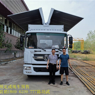 展翼车厂家,广东揭阳拉汽车零部件的翼展车的改装厂图片2