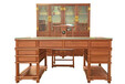 大紅酸枝辦公桌銷售價格高級工藝美術師紅木辦公桌身份象征