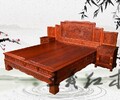 中式紅木床家具尚簡尚雅紅木床家具榫卯工藝結構