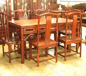 红木餐台家具家庭古典艺术装修新中式红木餐台家具购买