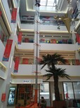 启运重庆市渝北沙坪坝区QYTG-小型室内套缸式升降平台大厅高空作业平台图片5