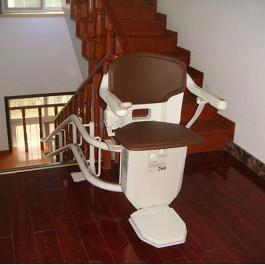 残疾人升降机座椅升降机楼梯安装斜挂式老年人电梯合肥启运定制