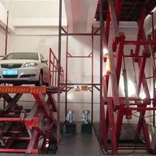 厂房室内外升降设备安装货梯厂家邯郸市启运高空货运剪式升降台