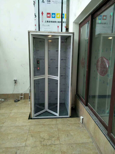 安装家用无障碍平台空间自建房升降机启运赣州市厂家残疾人电梯