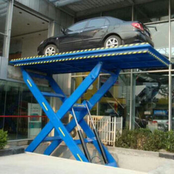 巴中市銅川市液壓固定載貨電梯剪叉式舉升機(jī)汽車升降機(jī)啟運定制