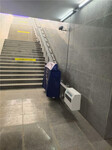轮椅地下通道升降机楼梯运行平台车站斜挂电梯生产泸州市