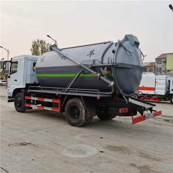 苏州国六东风5吨管道吸污抽粪车价格,清淤运输车