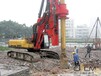 南宁市三一旋挖桩机旋挖钻机公司承接基础加固土方工程