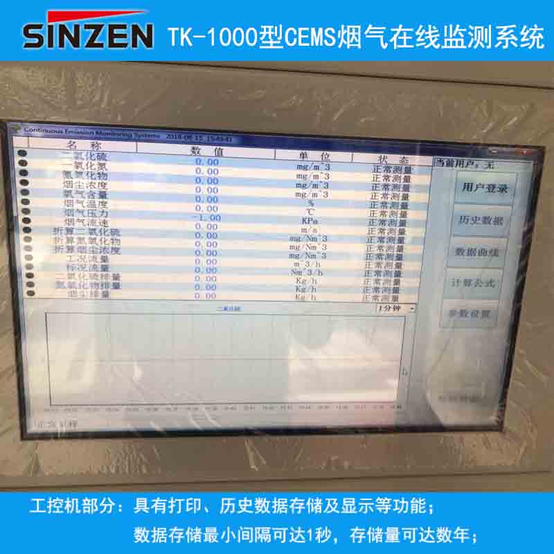 进口cems隧道窑环保SO2、NOx、02粉尘烟气在线分析系统价格