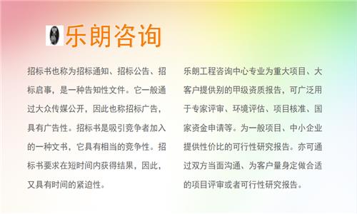 东营帮人做投标书的公司