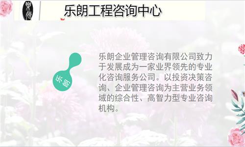 台前县写养老项目|可行性报告