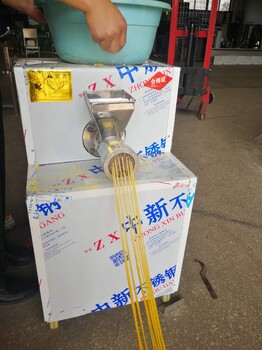 电动荞麦冷面机，朝鲜冷面机果蔬面条机技术指导