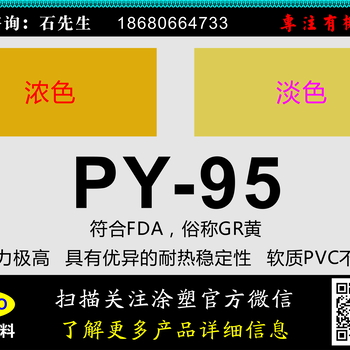 颜料黄95对应汽巴GR黄（PY-95）