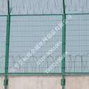 看守所监墙巡逻道增高安全防护围栏网监狱钢网墙生产厂家