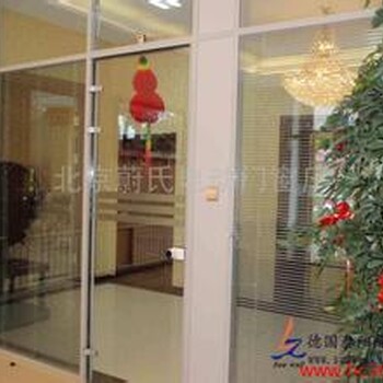 太原兴盛便宜安装玻璃门禁安装办公室隔断安装中空玻璃