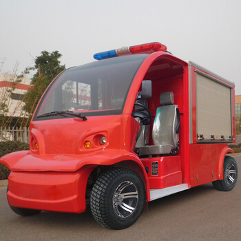厦门朗迈电动消防车带1吨水箱社区微型消防车小型电动消防车