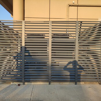 铝合金百叶铝合金护栏锌钢护栏空调百叶空调护栏空调围栏