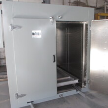 豫通钢铁件喷塑件固化炉-300℃复合材料高温静电粉末干燥箱