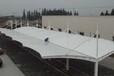 三明市汽车遮阳篷膜结构安装,广场景观张拉膜设计制作